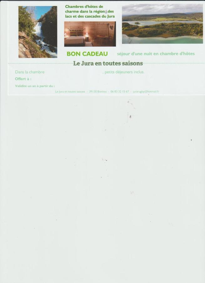 Le Jura En Toutes Saisons Piscine, Spa, Location Vtt, Balades 2Cv, Climatisation Bonlieu المظهر الخارجي الصورة